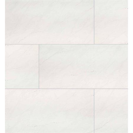 MSI Aria Ice 24 In. X 48 In. Polished Porcelain Floor And Wall Tile, 2PK ZOR-PT-0513